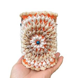 天然の貝殻ペンホルダー工芸品装飾海辺の休暇クリエイティブギフト親友への子供の誕生日プレゼント - Product Image 5