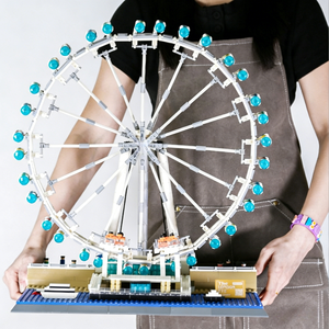 Modèle de la Tour Eiffel en blocs de construction, jouet éducatif pour enfants, plastique ABS, échelle 1:1, pour les enfants de 7 à 14 ans, vente en gros OEM - Product Image 5