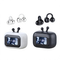 Écouteurs intra-auriculaires à clipser Z13 personnalisés transfrontaliers avec écran tactile numérique, ANC 5.4, autonomie ultra-longue et qualité d'appel HD