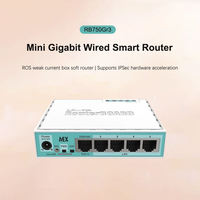 Routeur MIKROTIK RouterBOARD HEX (RB750Gr3) 5xGigabit Ethernet Dual Core Antenne intégrée Haut débit domestique