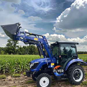 Tracteur à roues multimode 50 CV 4 roues motrices avec pompe à engrenages, transmission à 8 vitesses pour petites exploitations agricoles - Product Image 5