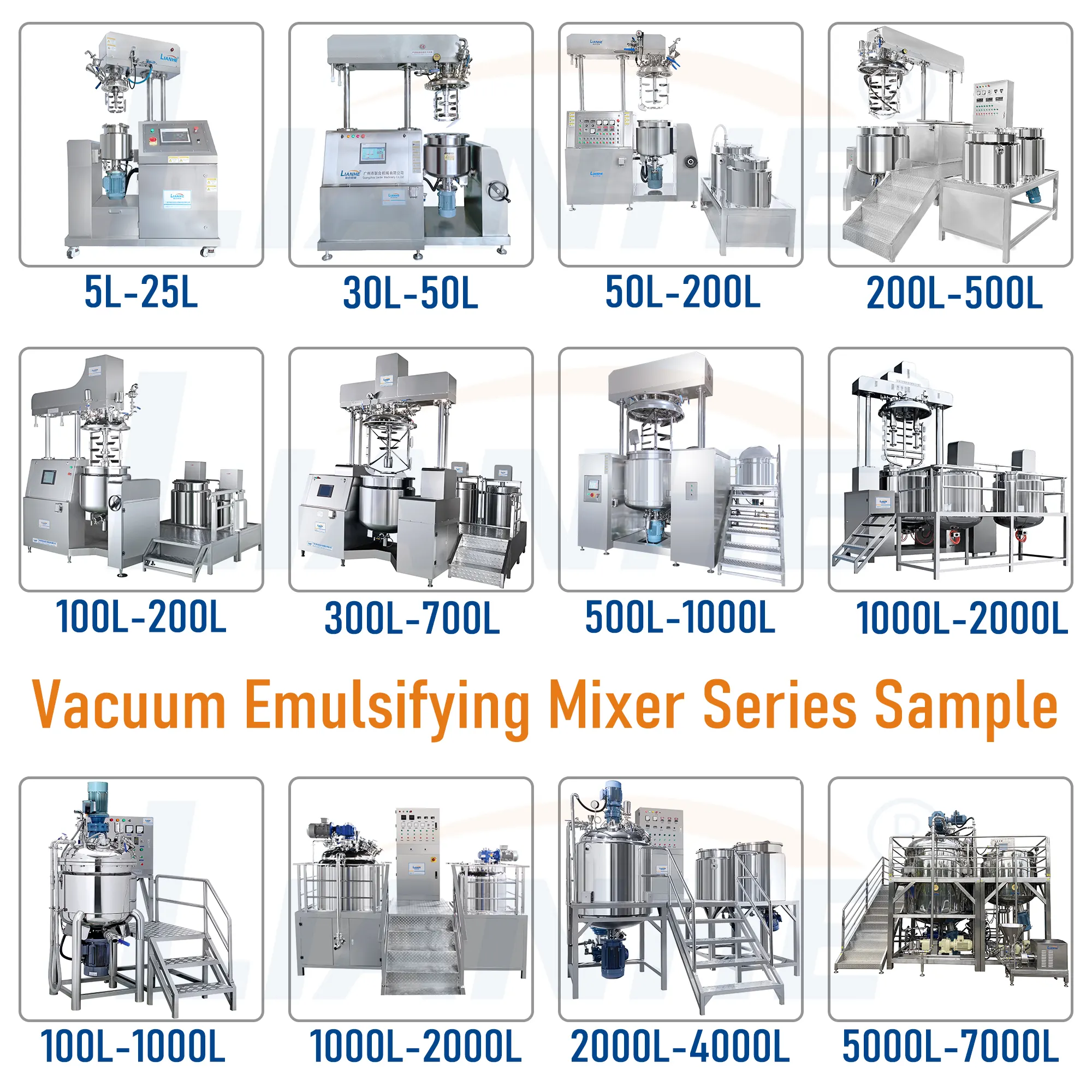 Toothpaste Making Production Vacuum Emulsifying High Shear Mixer Homogenizer Cosmetic Cream Paste Making Machine