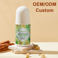 Déodorant roll-on pour femmes et hommes, parfum naturel biologique, anti-transpirant, logo personnalisé OEM, pas cher
