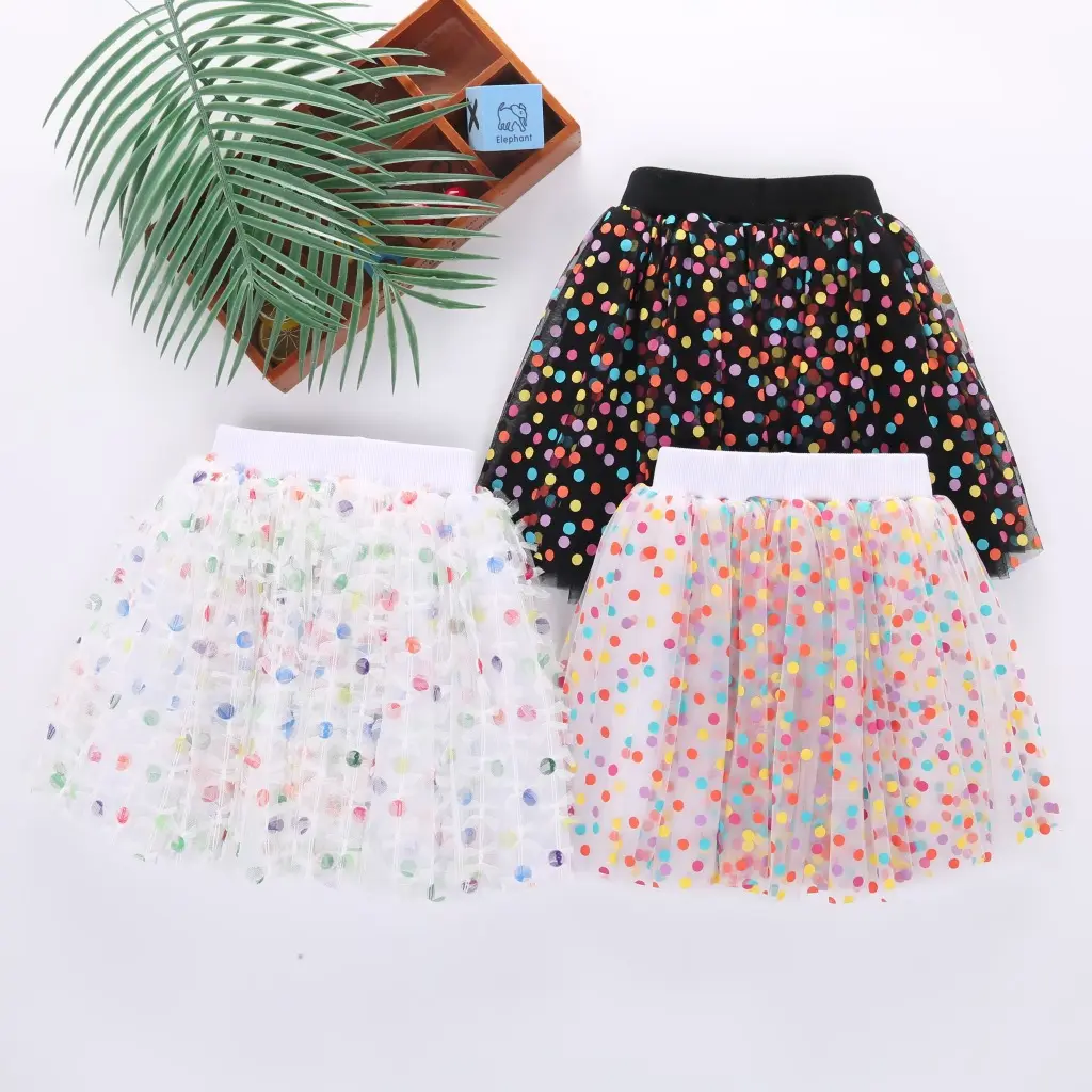 Tuya — robe Tutu pour filles, imprimé coloré, jupe pour enfants, nouveau Design, motif à fleurs, offre spéciale, Amazon
