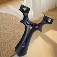 Slingshot en résine avec accessoires en bande de caoutchouc pour la pratique du tir en plein air et les sports de chasse