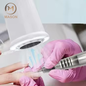 Collecteur de poussière à ongles sous vide d'éclairage SM-SN1 haut de gamme pour salons avec deux filtres de rechange - Product Image 4