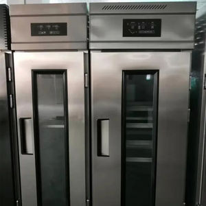 Profesional Industrial Frozen Retarder <span class=keywords><strong>Proofer</strong></span> 36-Tray Máquina para hacer pan de doble puerta Gabinete de prueba de masa grande Harina Maíz - Product Image 3