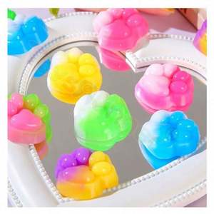 TOYSRUNNER Extra Soft Premium Grade TPR Material <b>Cat</b> Paw <b>Squishy</b> Toy Kawaii Sensory Fidget Stress Relief Therapy <b>Squishy</b> Ball - Product Image 4