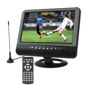 Wholesale blu ray dvd player tv-Original Hot selling 9.5 inch TFT LCD Color Portable Analog TV with Wide View Angle