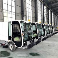 Balayeuse routière professionnelle avec large champ de vision, mini balayeuse de voirie pour camion de voirie