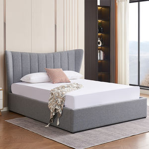 Camas Modernas de Diseño con Almacenamiento, Tapizadas, de Madera, Tamaño Queen, Muebles al por Mayor - Product Image 1