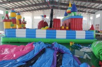 QIQU - Parque de Atracciones Inflable Gigante de Alta Resistencia, Pared de Escalada de PVC Sijia Multizona, Capacidad para 20 Personas, 2000 kg, para Exteriores