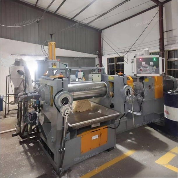 Open Two Roll Mill Machine for