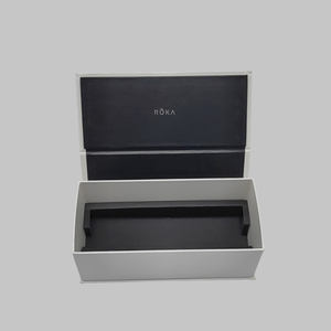 Boîte cadeau en papier kraft écologique personnalisée, carton rigide, impression offset UV, laminage mat, logo, matériaux recyclés, fermeture magnétique - Product Image 4