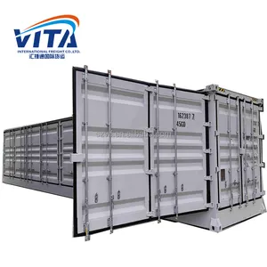 40 Feet High Cube Open Side Container Suppliers 40 Foot Hc Side Opening Shipping Container 40' 2 Door