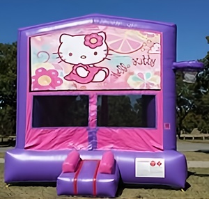 Castillo Inflable <span class=keywords><strong>de</strong></span> Kitty para Fiestas, Casa <span class=keywords><strong>de</strong></span> Brinco con Tobogán para Niñas, Castillo Inflable <span class=keywords><strong>de</strong></span> Dibujos Animados para Niños al Aire Libre - Product Image 4