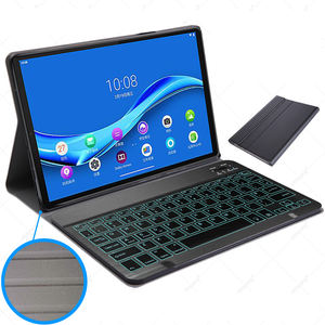 Vente chaude Smart touchpad Sans Fil rétro-éclairage Clavier avec Étui En Cuir pour <span class=keywords><strong>lenovo</strong></span> <span class=keywords><strong>tab</strong></span> <span class=keywords><strong>m10</strong></span> et <span class=keywords><strong>lenovo</strong></span> <span class=keywords><strong>tab</strong></span> <span class=keywords><strong>m10</strong></span> <span class=keywords><strong>plus</strong></span> - Product Image 1