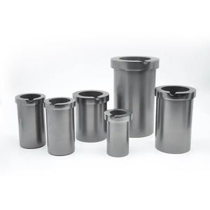 Crisol de grafito de fusión de joyería de oro y plata de 1-8 kg con crisol de sílice fundida a juego para horno de fusión por inducción - Product Image 5