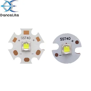 DIY 16 мм/20 мм медное основание/алюминиевая пластина Luminus SST-40 / SST-40.2 15W 6500K светодиодный излучатель чип Фонарик светодиодный источник света