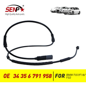 SENP 34356791958 Sensor de desgaste de pastillas de freno delantero Indicadores de desgaste de pastillas de freno de repuesto para <span class=keywords><strong>BMW</strong></span> F10 F02 F18 - Product Image 2
