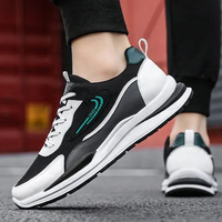 Chaussures de sport réfléchissantes de haute qualité, blanches et noires, pour hommes, baskets, chaussures femme
