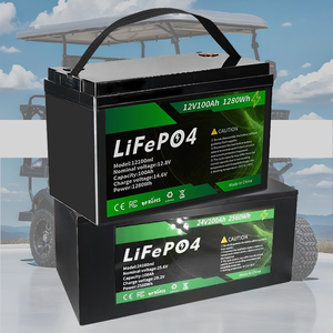 24V 48V Golf giỏ hàng có thể sạc lại thông minh BMS Pin Bluetooth LiFePO4 <span class=keywords><strong>Lithium</strong></span> Ion gói 50Ah 100Ah 200AH 300ah 400ah - Product Image 5