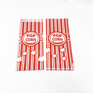 Bolsa de Papel para Palomitas de Maíz con Impresión de Logotipo Personalizado al por Mayor, a Prueba de Grasa, para Envasado de Alimentos - Product Image 4