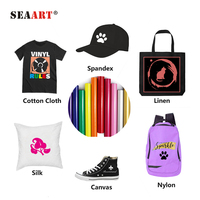 Vinyle thermocollant SEAART en PU haute flexibilité Easyweed en gros pour vêtements