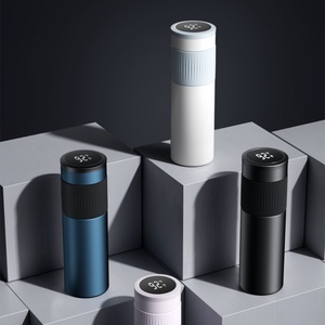 ขวดน้ำอัจฉริยะสแตนเลสสุญญากาศพร้อมจอแสดงอุณหภูมิ LED และระบบแจ้งเตือน  สามารถสกรีนโลโก้ได้ - Product Image 1