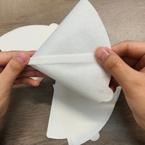 OEM cà phê Bộ lọc từ nhà sản xuất biểu tượng tùy chỉnh V01 V02 V hình dạng cà phê giấy lọc nón hình quạt cà phê giấy lọc - Product Image 5