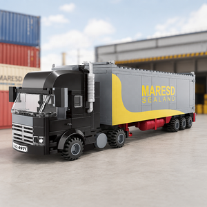 Camión Contenedor, Bloques de Construcción de Vehículos Grandes, <span class=keywords><strong>Serie</strong></span> de Juguetes para Importadores Mayoristas, Conjuntos de Modelos de Camiones y Autobuses para Minoristas en Línea - Product Image 1