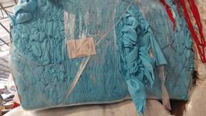 Residuos de tela de rizo / Recortes de tela de toalla del Grupo Banmar LLC - 100% algodón/Mezcla de algodón, colores mixtos, comprimidos - Product Image 2