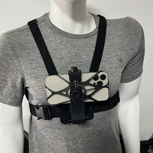 Nuevo Soporte Elástico Ajustable 6 en 1 para Teléfono Celular, Clip Rápido para Teléfono Móvil, Correa de Pecho para Cámara de Acción, Arnés para <span class=keywords><strong>GoPro</strong></span> <span class=keywords><strong>11</strong></span> 10 - Product Image 5