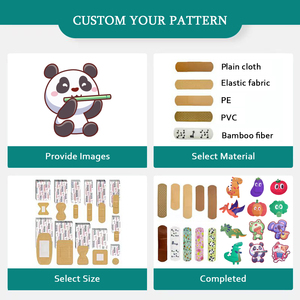 Vendaje Adhesivo para Heridas con Diseño de Dibujos Animados para Niños, Personalizado, Certificado CE, Impermeable, Esterilizado con EO - Product Image 5