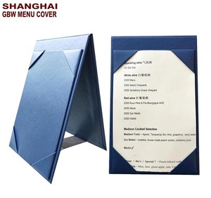 NOUVEAU Table A4 Stand <span class=keywords><strong>Menu</strong></span> Covers <span class=keywords><strong>Restaurant</strong></span> - Product Image 4