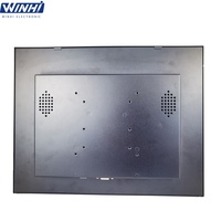 10.1/12.1/15/15.6/17/18.5/19/21.5/pouces 1280X1024 Pixels IPS moniteur LCD de l'industrie commerciale avec VGA HD-MI Audio en