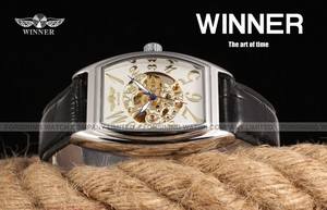 Nuovo Design Orologio Automatico da Uomo di Alta Qualità con <span class=keywords><strong>Carica</strong></span> Automatica, Cinturino in Vera Pelle, Orologio Meccanico - Product Image 4