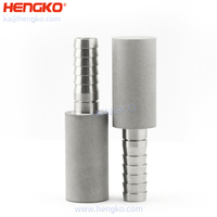 Diffuseur à micro-bulles HENGKO en acier inoxydable 316L fritté poreux de 0,5 à 70 microns, pour systèmes commerciaux d'eau potable