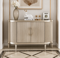 Meubles de salon modernes sur mesure, meuble de rangement en bois massif, console, tables de luxe