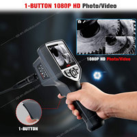 Autel tienda oficial MaxiVideo MV480 cámara de inspección 1080P HD endoscopio Industrial Alcance de vídeo cámaras duales