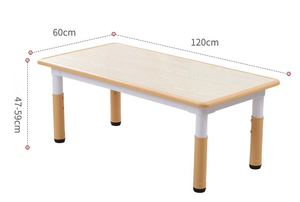Ensemble <span class=keywords><strong>de</strong></span> table et chaises pour enfants bureau d'étude scolaire réglable en hauteur avec 4 sièges table et chaises pour tout-petits meubles <span class=keywords><strong>de</strong></span> garderie pour enfants - Product Image 5