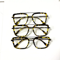 Montures de lunettes optiques unisexes en acétate œil de chat, tendance vintage, monture complète, lunettes de prescription, plusieurs couleurs, hommes femmes, OEM