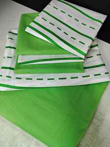 Ensemble de literie King Size 6 pièces, drap-housse imprimé 100% <span class=keywords><strong>coton</strong></span> avec taies d'oreiller pour chambre à coucher, maison, hôtel - Product Image 4