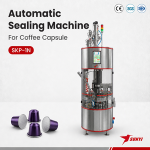 Máquina Automática para Sellar Cápsulas de Café SKP-1N, de Una Sola Línea, Control Táctil Rotatorio, Precio de Fábrica para <span class=keywords><strong>Nespresso</strong></span> K Cup - Product Image 1