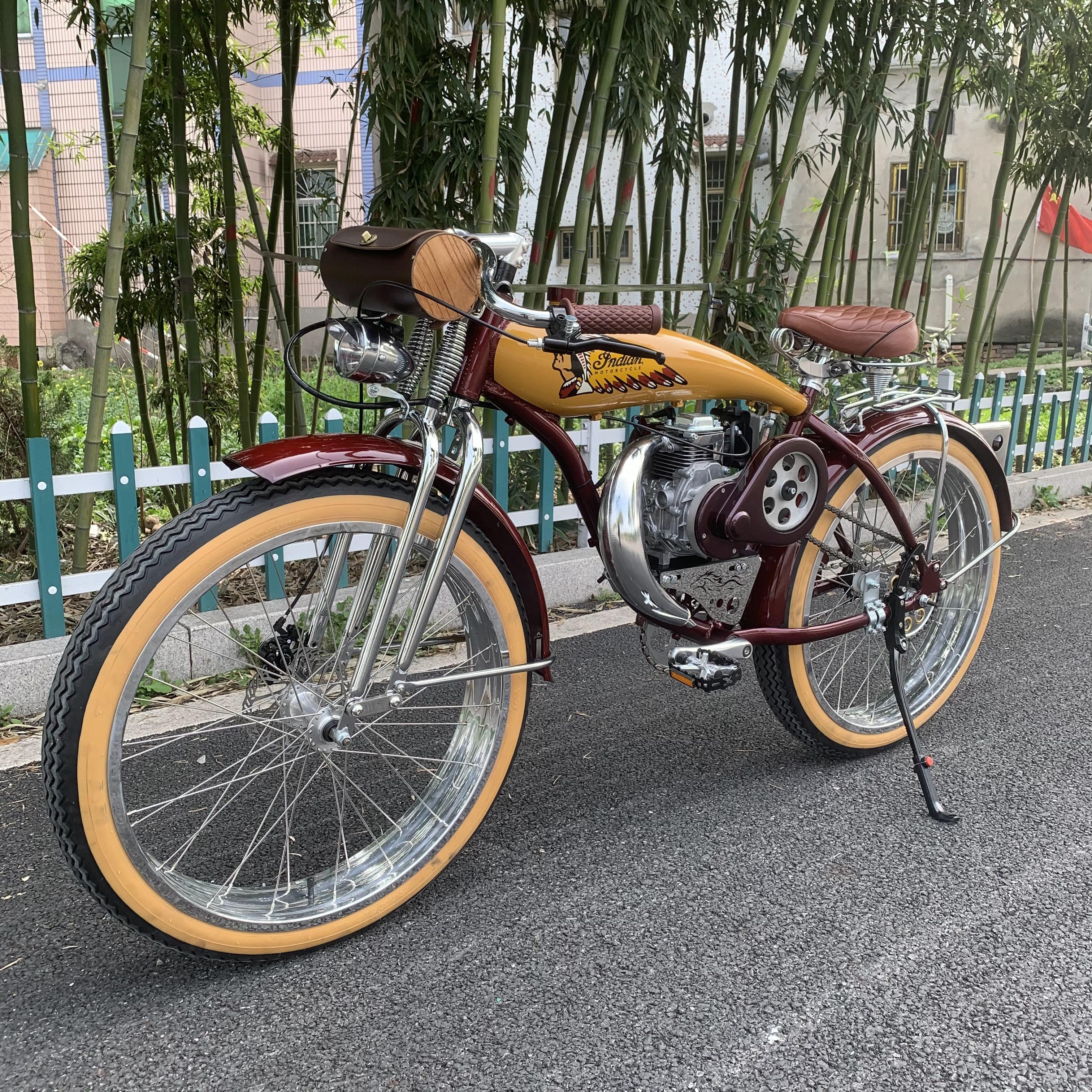 Custom Built Chopper Bicycles Zeda Chopper Engine-Ready Motorized