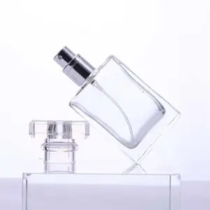 Vaporisateur de parfum rechargeable 30ML 50ML pour homme et femme Vaporisateur de parfum vide en verre