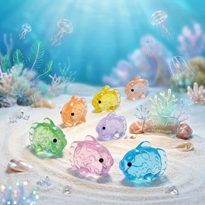 ผลึกเรซินผลึกสีพาสเทลกลาเซียร์สำหรับตกแต่งตู้ปลาเอโชโอเชียนคอร์ - Product Image 3