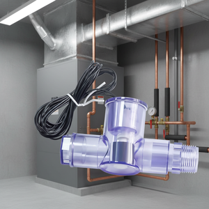 חיישן ניתוק גלישת מים LLS-SS4, קיבלתי את מתג הציפה הזה להחלפת חיישן SS1, SS2, קל להתקנה ו-PVC שקוף. - Product Image 6