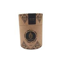 Emballage cylindrique biodégradable, écologique, de qualité alimentaire, en carton kraft, boîte cylindrique, tube en papier pour thé