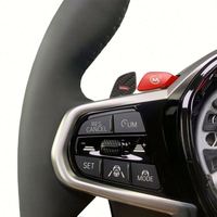 Maßgefertigtes Heiz- und Vibrations-Leder-Sportlenkrad mit LED für G-Serien-Modelle G01-G30/F90-F93 2018-2024 (2-Jahres-Garantie)